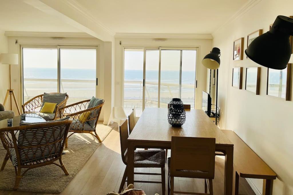 Appart T4 Lumineux Avec Terrasse Vue Mer Le Touquet Dış mekan fotoğraf
